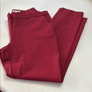 ELLANE ROSE Red Trousers Size 10
